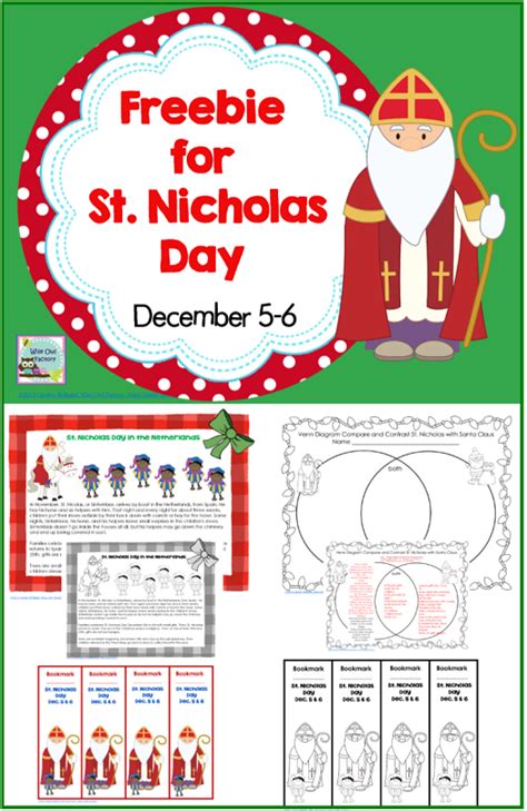 Accessing St Nicholas Printables