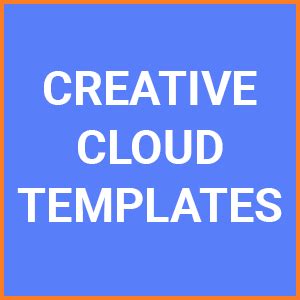 Adobe Creative Cloud Templates