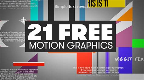 Adobe Premiere Motion Graphics Templates