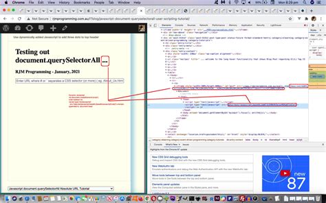 Advanced Techniques with QuerySelectorAll