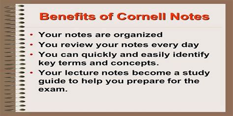 Advantages of Cornell Method Over Other Methods