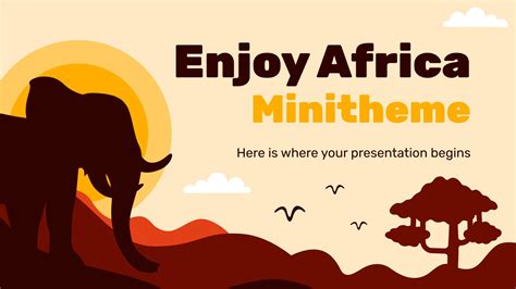 African PowerPoint Template 8