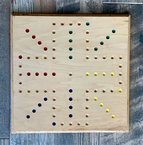 Aggravation Board Game Template 3