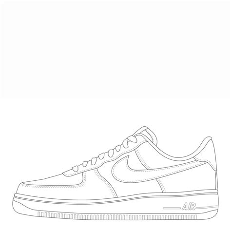 Air Force 1 Template 2