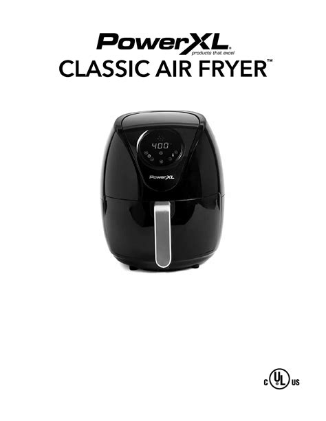 Air Fryer User Manual