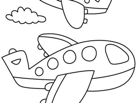 Airplane Coloring Pages for Fun