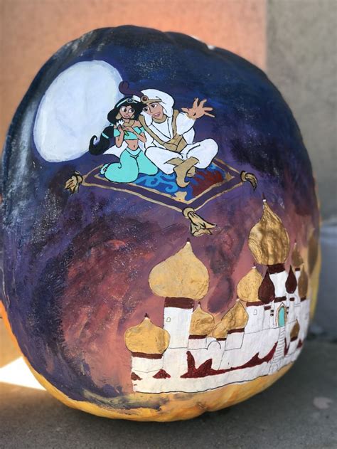 Aladdin Pumpkin Design