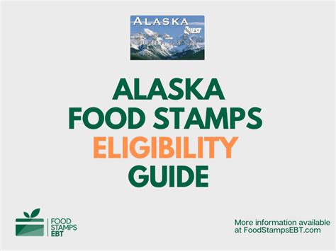 Alaska Ebt Food Stamps Program Benefits