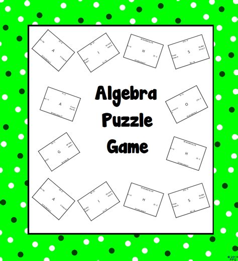 Algebraic Puzzles