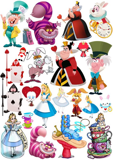 Alice Wonderland Characters