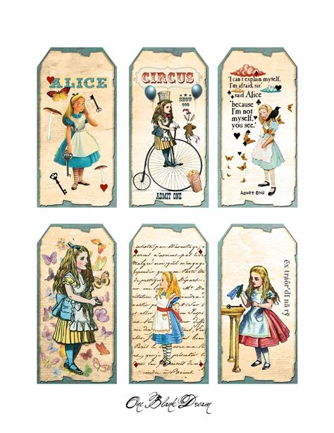 Alice Wonderland Signs Printable Ideas