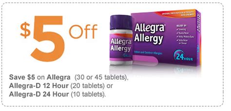 Allegra Coupon Code Image