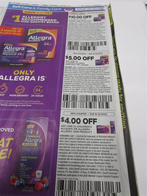 Allegra Discounts Image