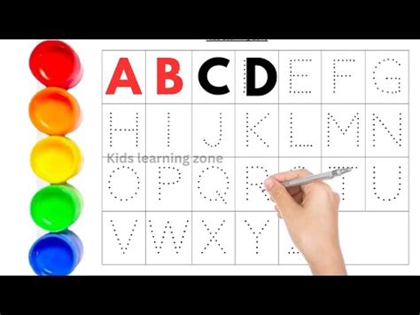 Learning the Alphabet with Posters