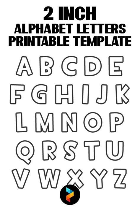 Alphabet Printable Template