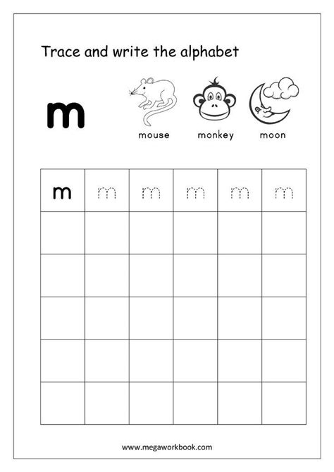 Types of Alphabet Worksheets