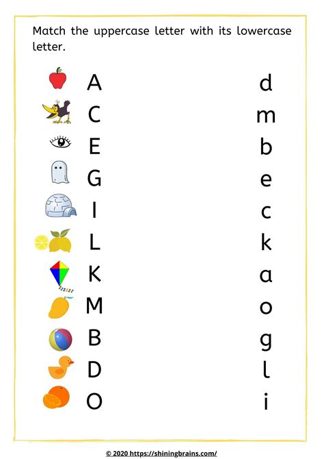 Alphabet Worksheets for Kids