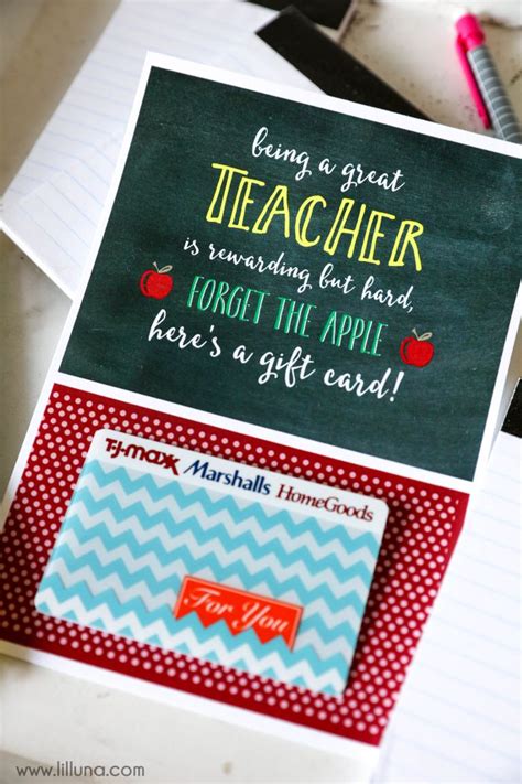 Amazon Gift Card Ideas for Teachers