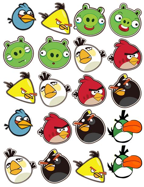 Description of Angry Birds Stickers