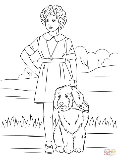 Annie Coloring Pages