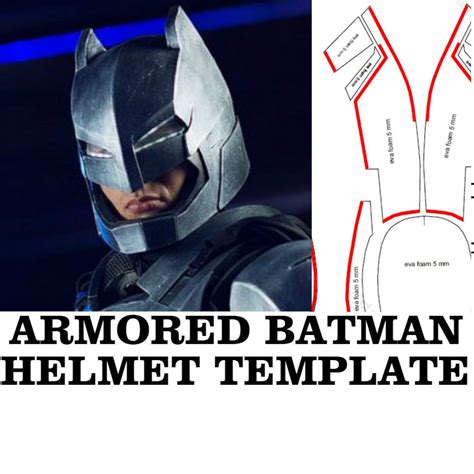 Applications of Batman Foam Armor Templates