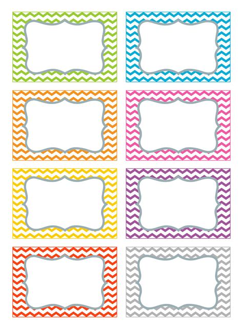 Applications of Free Printable Blank Labels