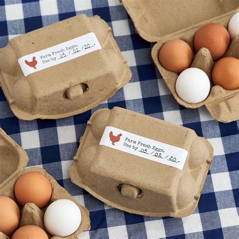 Applications of Printable Egg Carton Labels