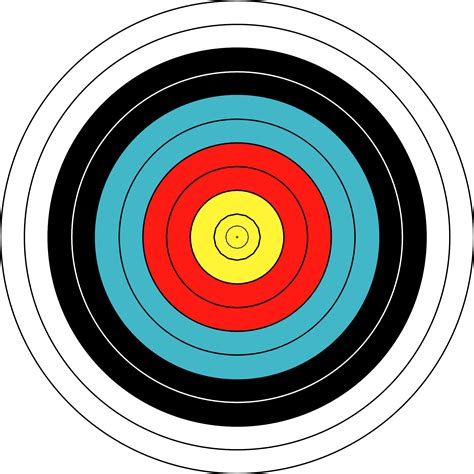 Archery Targets Printable Formats