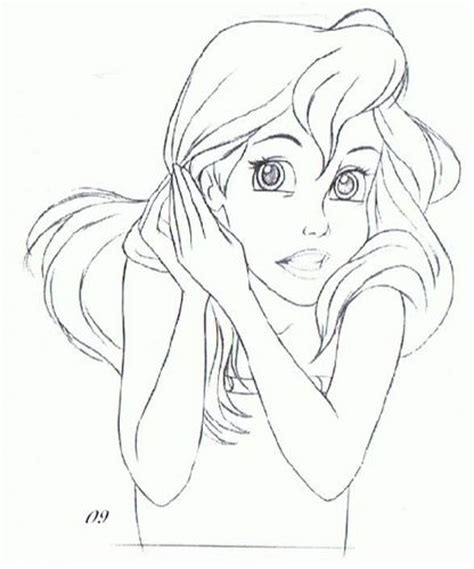 Ariel coloring pages with Aquata