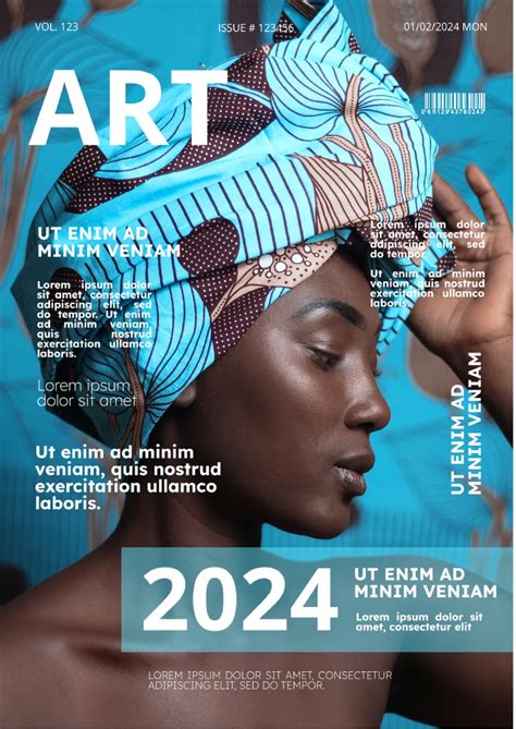 Art Magazine Template