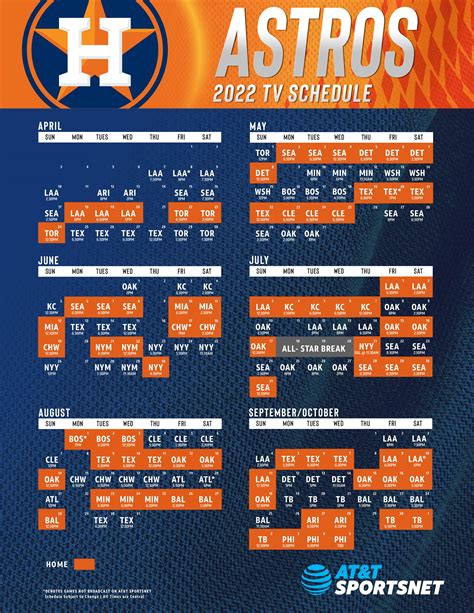 Astros Schedule Tips