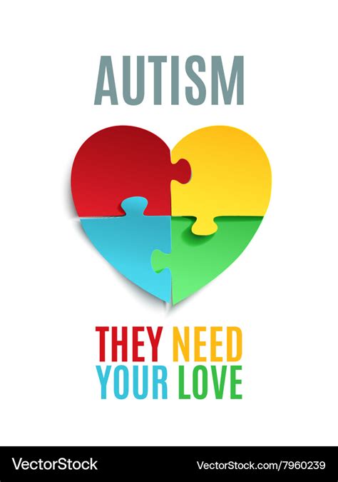 Autism Awareness Printable Template