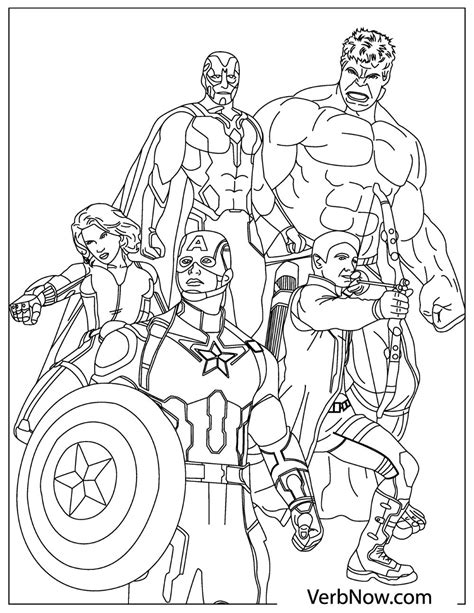 Avengers Coloring Pages