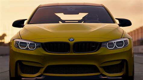 BMW M4 front view