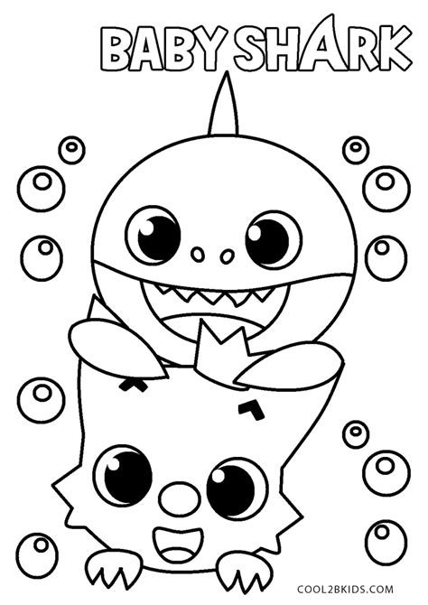 Baby Shark coloring page 8