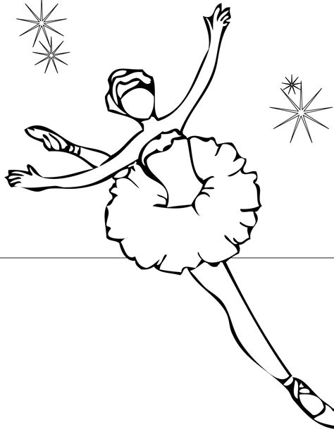 Ballerina coloring pages with letters