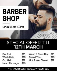 Barber Shop Flyer Conclusion