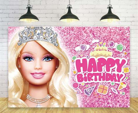 Barbie Backdrop Printables