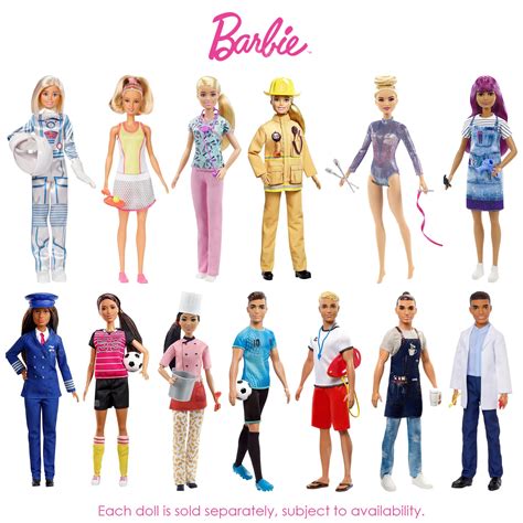 Barbie in Different Professions