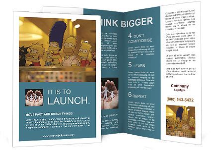 Bart Simpson Brochure Templates