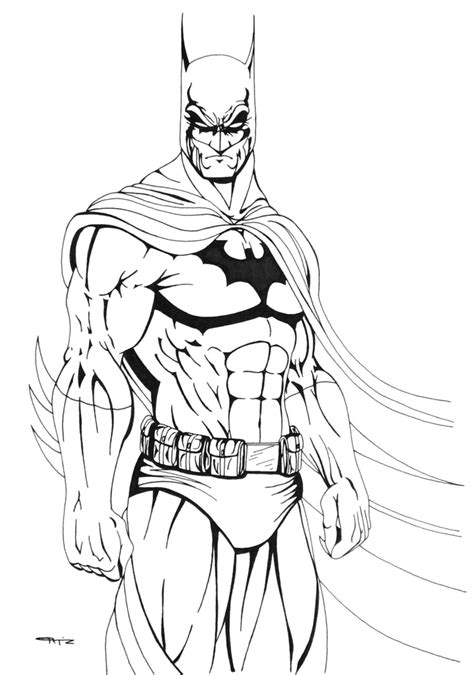 Batman Coloring Pages Printable Fun