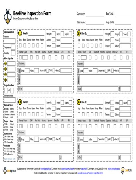 Bee Management Template