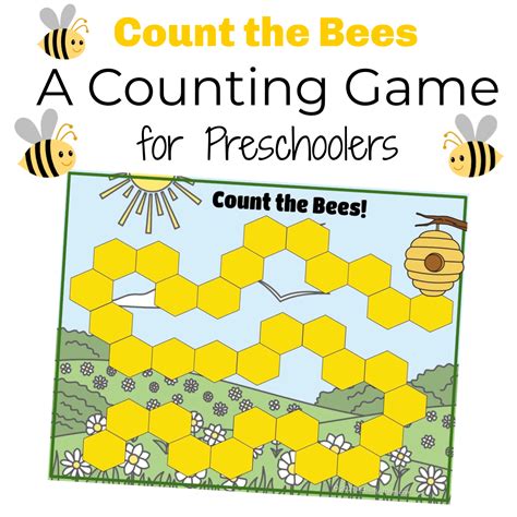 Bee Printable Games