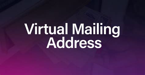 Benefits Of A Mailing Address