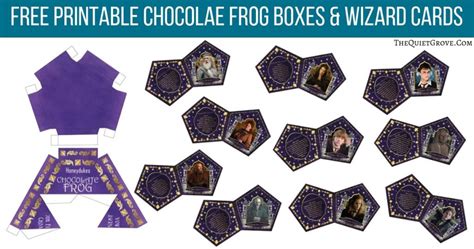 Benefits of Creating Chocolate Frog Cards Printable