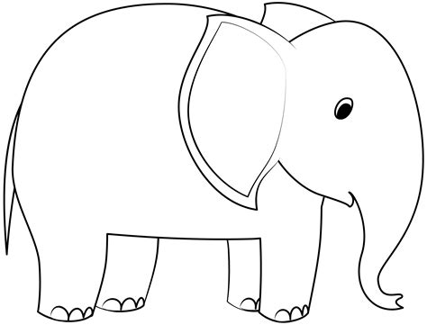 Benefits of Elephant Outline Printable Templates