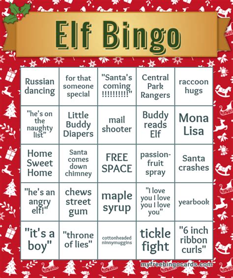 Benefits of Elf Bingo Printables