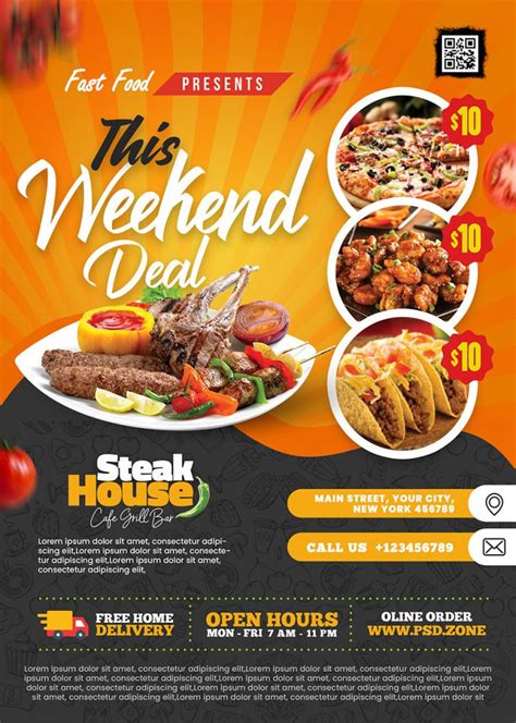 Benefits of Free Food Menu Flyer Templates