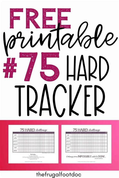 Benefits of using hard tracker printables for goal setting and habit formation