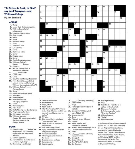 Benefits of LA Times Printable Crossword Puzzles